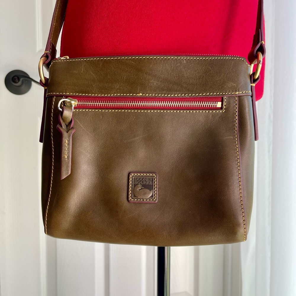 Florentine Allison Small Leather Crossbody